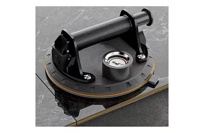 Przekład próżniowy z manometrem i pompką do okładów, płytek i szkła