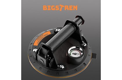 Przekład próżniowy z manometrem i pompką do okładów, płytek i szkła