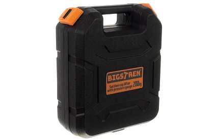 Przekład próżniowy z manometrem i pompką do okładów, płytek i szkła