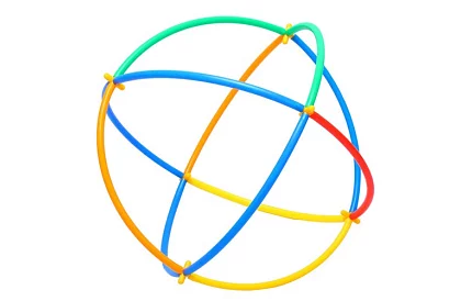 Kolorowy zestaw konstrukcyjny z rurkami 408 szt. – kreatywna gra dla dzieci