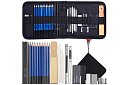 Zestaw do profesjonalnego rysowania i szkicowania – 32 elementy