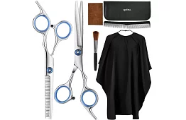 Nożyczki fryzjerskie i akcesoria – zestaw 7 szt.