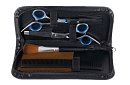 Nożyczki fryzjerskie i akcesoria – zestaw 7 szt.