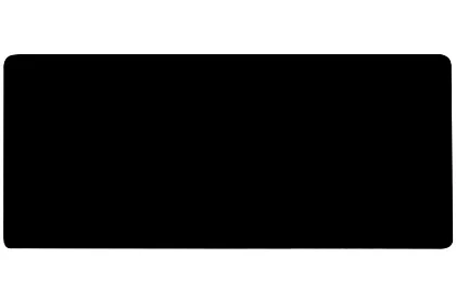 XXL podkładka pod mysz i klawiaturę 90x45cm - czarna