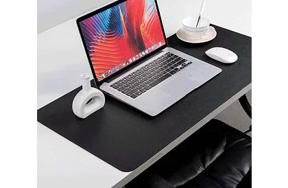 XXL podkładka pod mysz i klawiaturę 90x45cm - czarna