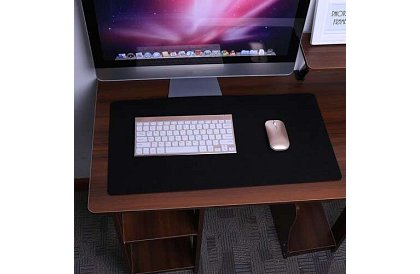 XXL podkładka pod mysz i klawiaturę 90x45cm - czarna