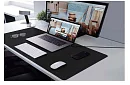 XXL podkładka pod mysz i klawiaturę 90x45cm - czarna