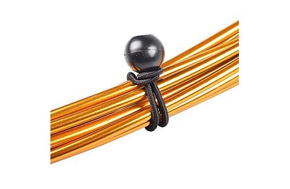 Elastyczne gumki z kulką do mocowania żagli i tarpów – 10 szt.