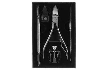 Zestaw narzędzi do wrastających paznokci + pudełko prezentowe