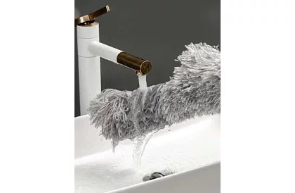 Mop teleskopowy cienki – ściereczka - 2 końcówki