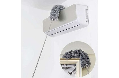 Mop teleskopowy cienki – ściereczka - 2 końcówki