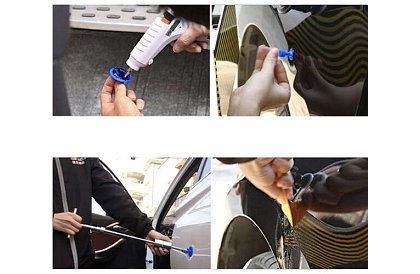 Zestaw do naprawy wgnieceń nadwozia z młotkiem odwróconym