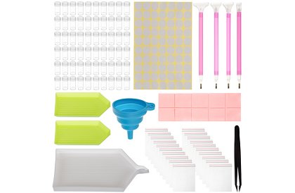 Organizator akcesoriów do malowania diamentami 5D