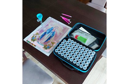 Organizator akcesoriów do malowania diamentami 5D