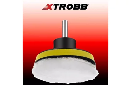 Gąbki polerskie do wiertarki 80 mm – zestaw 12 elementów