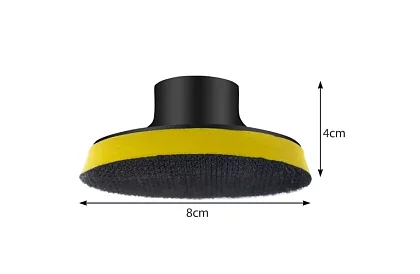 Gąbki polerskie do wiertarki 80 mm – zestaw 12 elementów