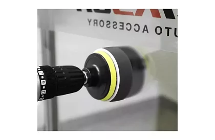 Gąbki polerskie do wiertarki 80 mm – zestaw 12 elementów