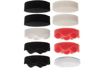 Gąbki polerskie do wiertarki 80 mm – zestaw 12 elementów