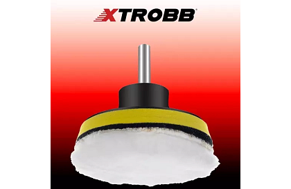 Gąbki polerskie do wiertarki 80 mm – zestaw 12 elementów