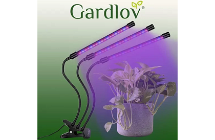 LED lampa do wzrostu roślin TRIO – z timerem i sterowaniem