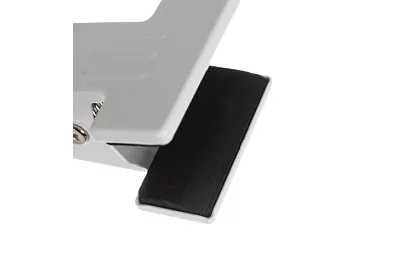 LED lampa na biurko z metalowym klipsem - biały