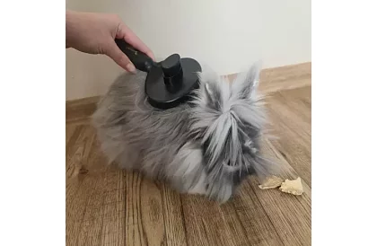 Samooczyszczająca szczotka do sierści