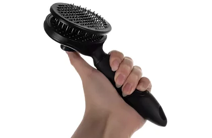 Samooczyszczająca szczotka do sierści