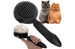 Samooczyszczająca szczotka do sierści