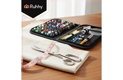 Zestaw do szycia 129 elementów – podróżny zestaw do szycia