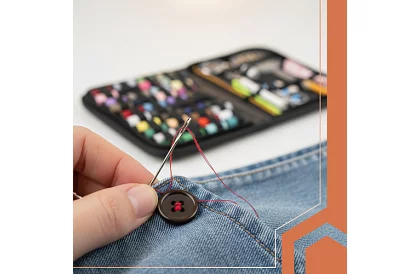 Zestaw do szycia 129 elementów – podróżny zestaw do szycia