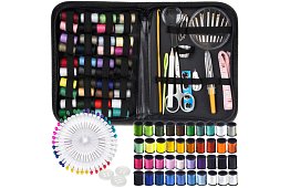 Zestaw do szycia 129 elementów – podróżny zestaw do szycia