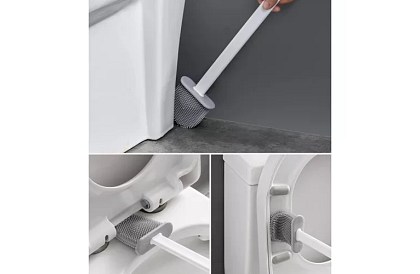 Silikonowa szczotka do toalety - szczotka WC
