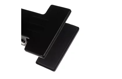 LED lampa na biurko z metalowym klipsem – czarna