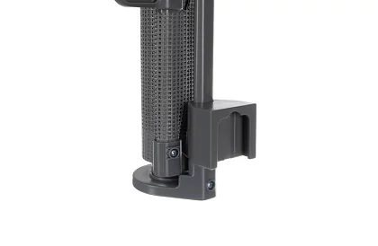 Wysuwana roleta zabezpieczająca do drzwi – szara - 157 cm