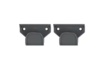 Wysuwana roleta zabezpieczająca do drzwi – szara - 157 cm