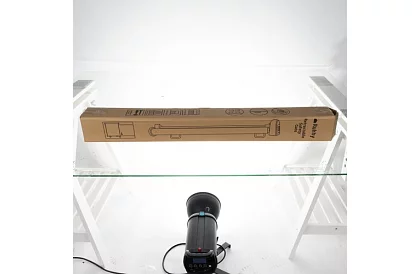 Wysuwana roleta zabezpieczająca do drzwi – szara - 157 cm