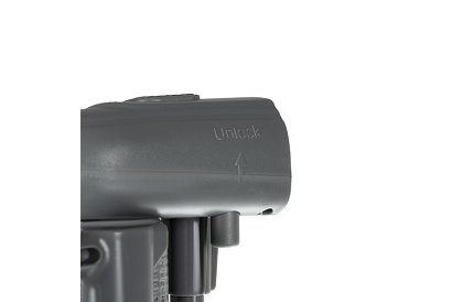 Wysuwana roleta zabezpieczająca do drzwi – szara - 157 cm