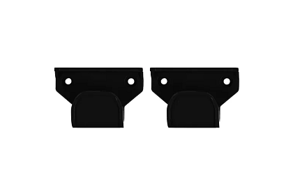 Wysuwana roleta zabezpieczająca do drzwi – czarna – 157 cm