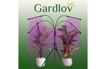 LED lampa do wzrostu roślin Quattro – z timerem i pilotem
