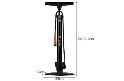 Pompa rowerowa 16 BAR / 230 PSI – z manometrem