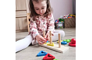 Drewniane układanki dla dzieci – sorter kształtów