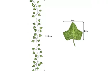 Sztuczny bluszcz – girlanda 6,3 m