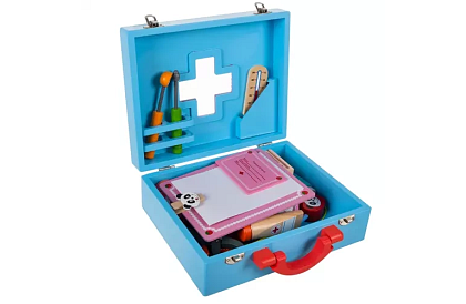 Lekarski zestaw dla dzieci z akcesoriami – mały doktor