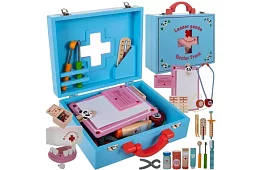 Lekarski zestaw dla dzieci z akcesoriami – mały doktor