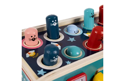 Drewniana wbijanka - Słoń