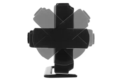 Zegar lustrzany z budzikiem i projektorem