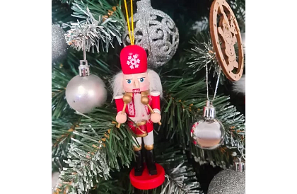 Zestaw drewnianych łamańców – Dekoracja świąteczna 5 szt.