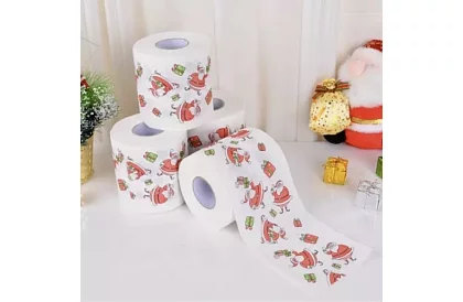 Papier toaletowy 4 sztuki – tematyka świąteczna