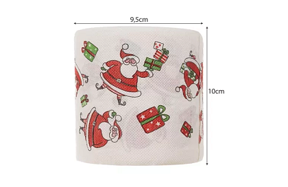 Papier toaletowy 4 sztuki – tematyka świąteczna