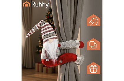 Świąteczny krasnal - skrzat 60 cm